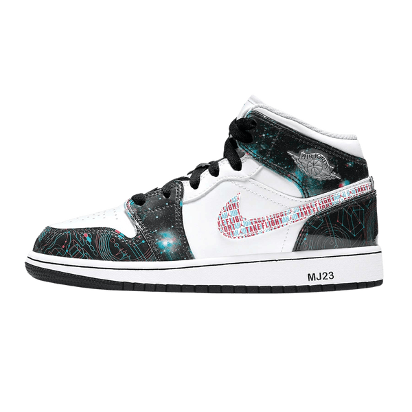 Air Jordan 1 Mid SE GS 'Take Flight'- Streetwear Fashion - ellesey.com