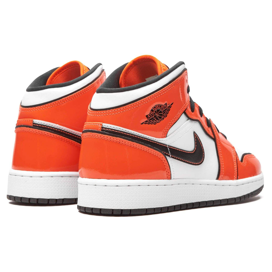 Air Jordan 1 Mid SE GS 'Turf Orange'- Streetwear Fashion - ellesey.com