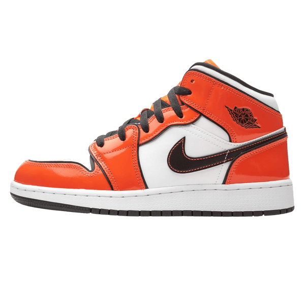 Air Jordan 1 Mid SE GS 'Turf Orange'- Streetwear Fashion - ellesey.com