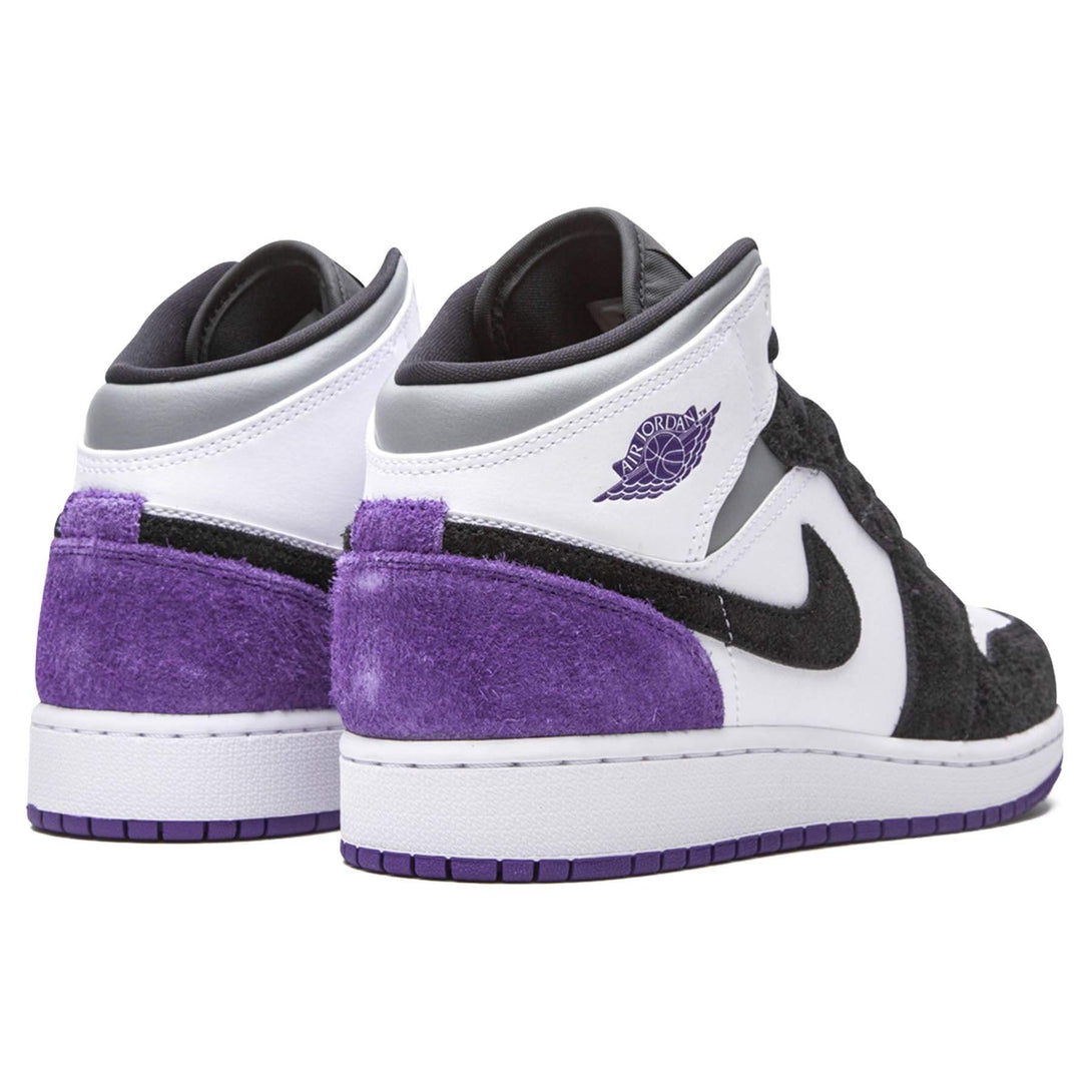 Air Jordan 1 Mid SE GS 'Varsity Purple'- Streetwear Fashion - ellesey.com