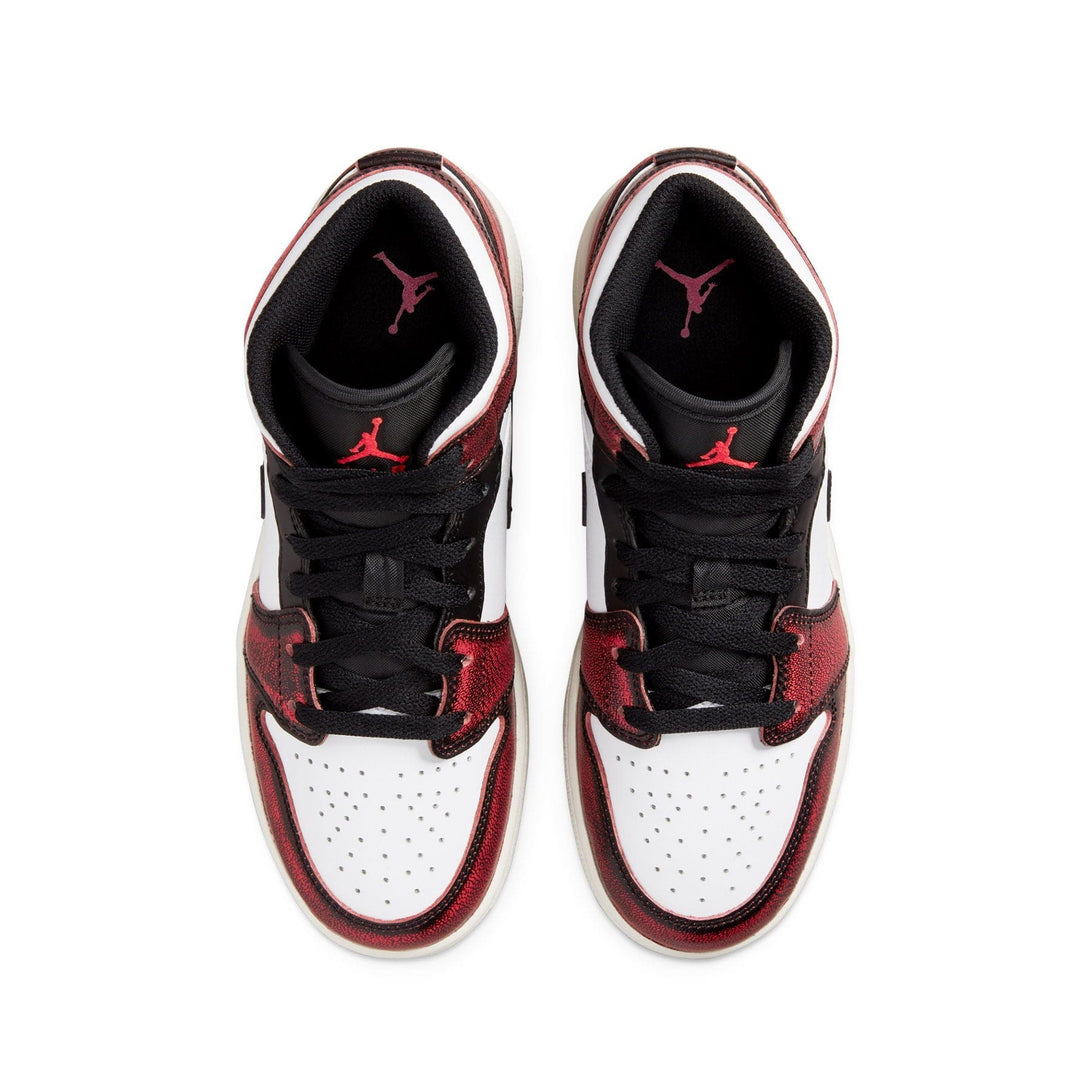 Air Jordan 1 Mid SE GS 'Wear-Away'- Streetwear Fashion - ellesey.com