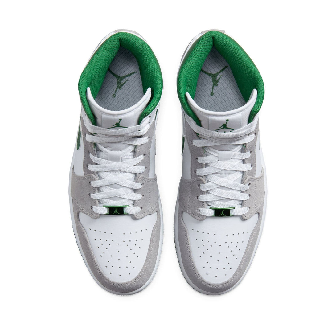 Air Jordan 1 Mid SE 'Grey Pine Green'- Streetwear Fashion - ellesey.com