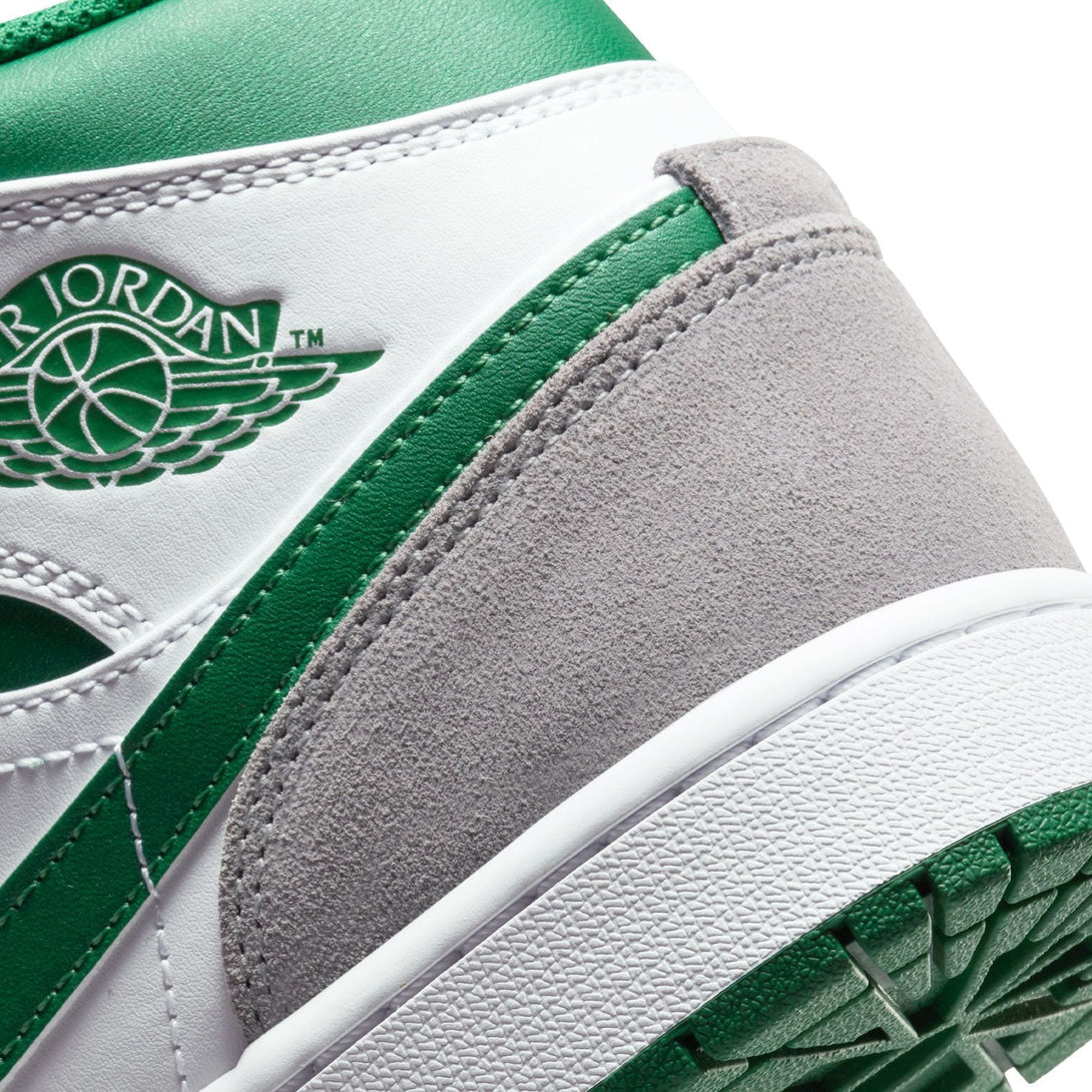 Air Jordan 1 Mid SE 'Grey Pine Green'- Streetwear Fashion - ellesey.com