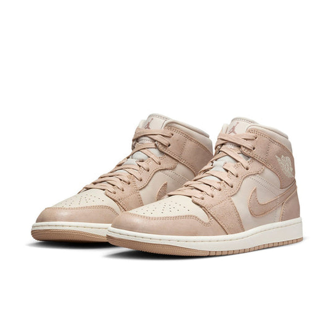 Air Jordan 1 Mid SE 'Legend Light Brown' Wmns- Streetwear Fashion - ellesey.com