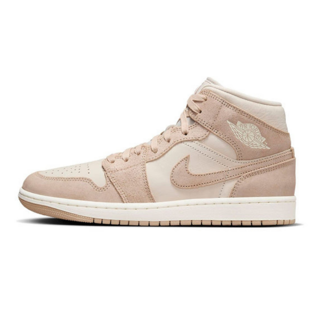 Air Jordan 1 Mid SE 'Legend Light Brown' Wmns- Streetwear Fashion - ellesey.com