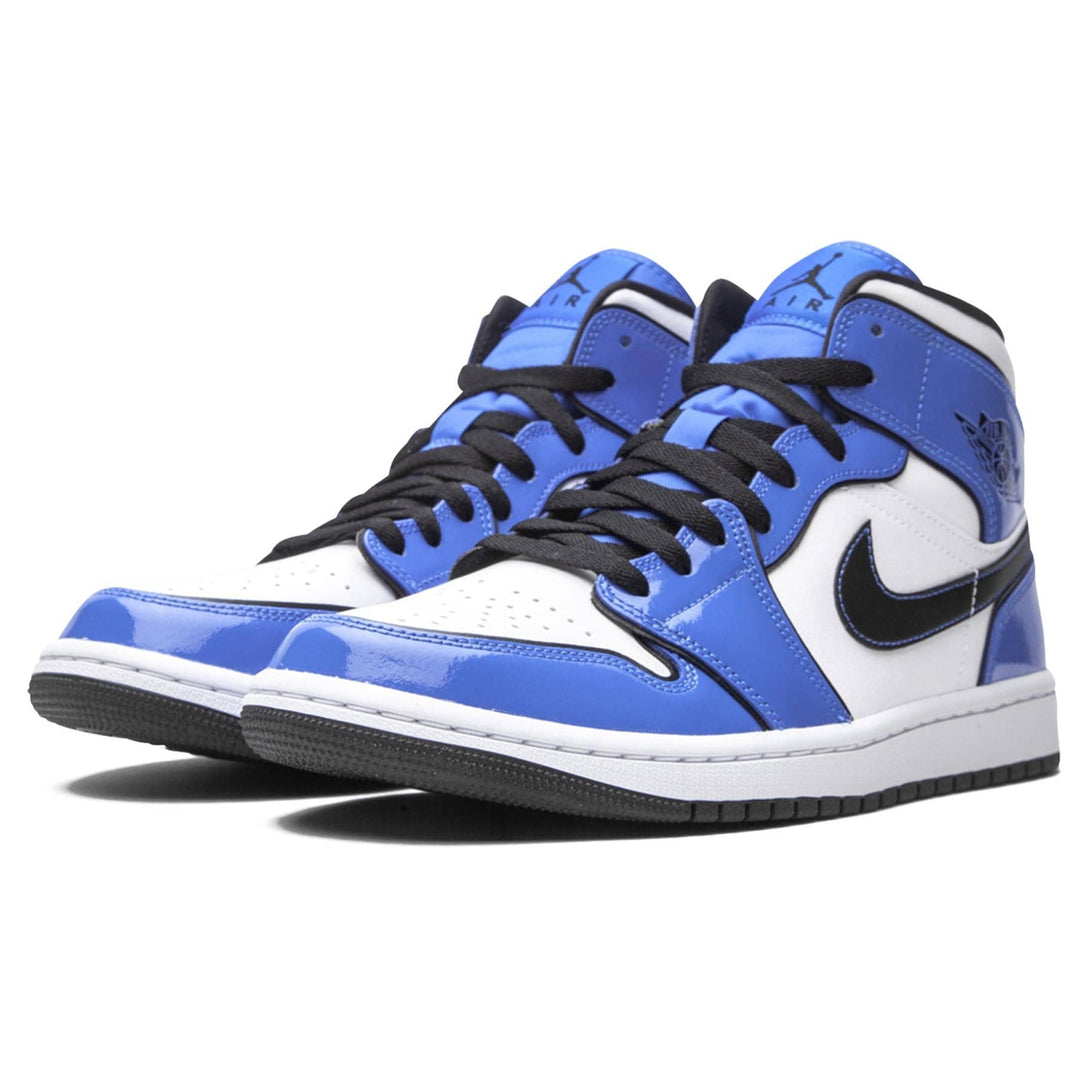 Air Jordan 1 Mid SE 'Signal Blue'- Streetwear Fashion - ellesey.com