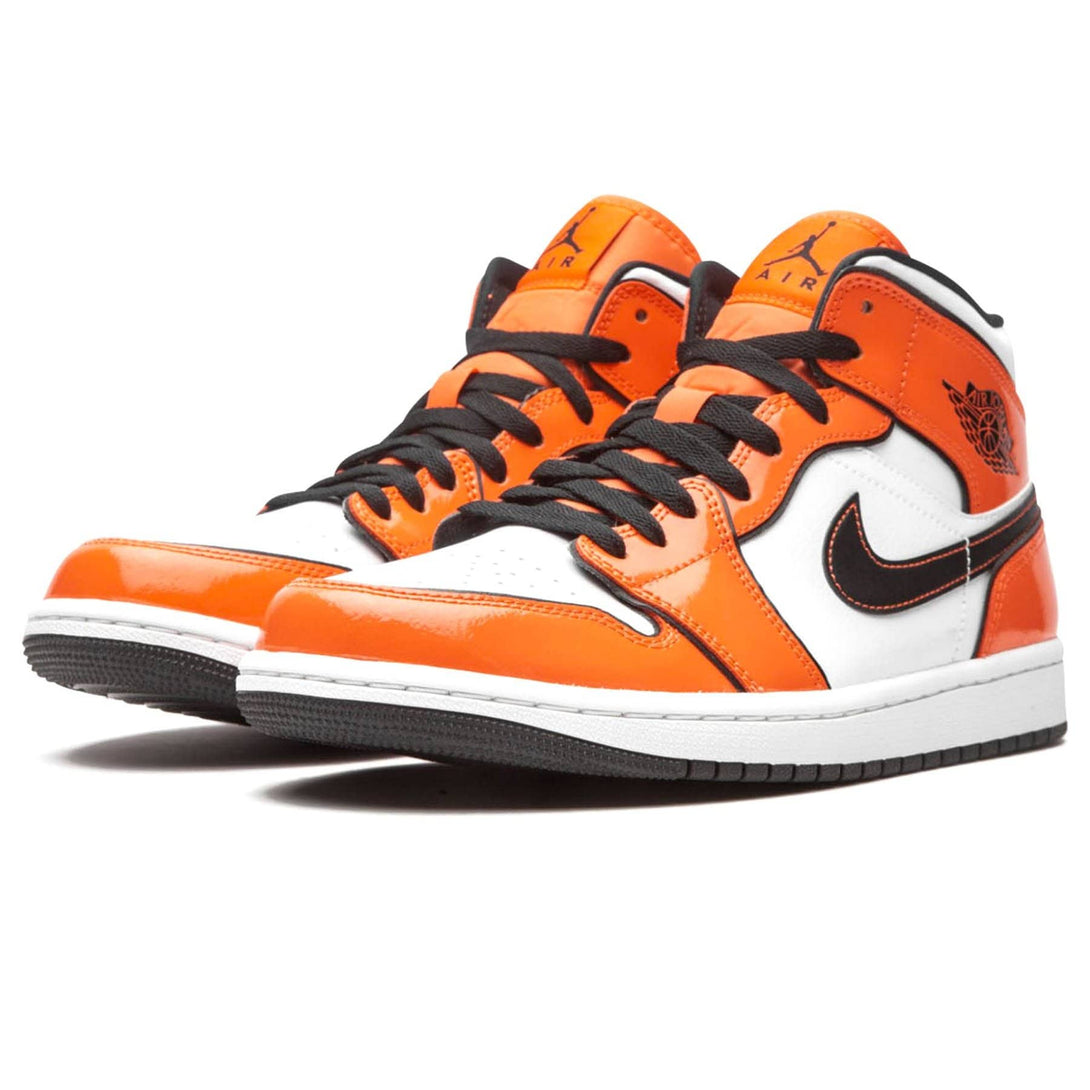 Air Jordan 1 Mid SE 'Turf Orange'- Streetwear Fashion - ellesey.com