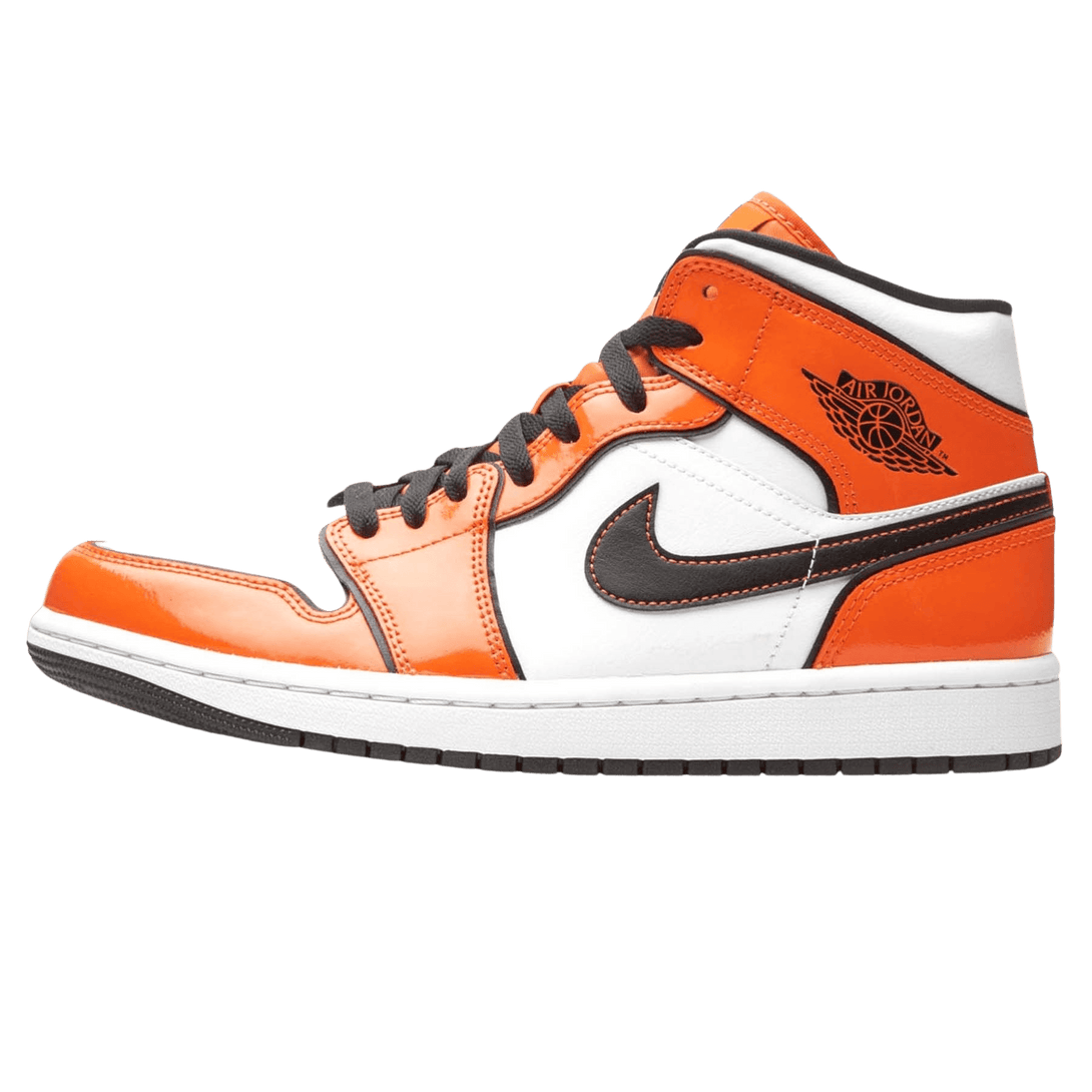 Air Jordan 1 Mid SE 'Turf Orange'- Streetwear Fashion - ellesey.com