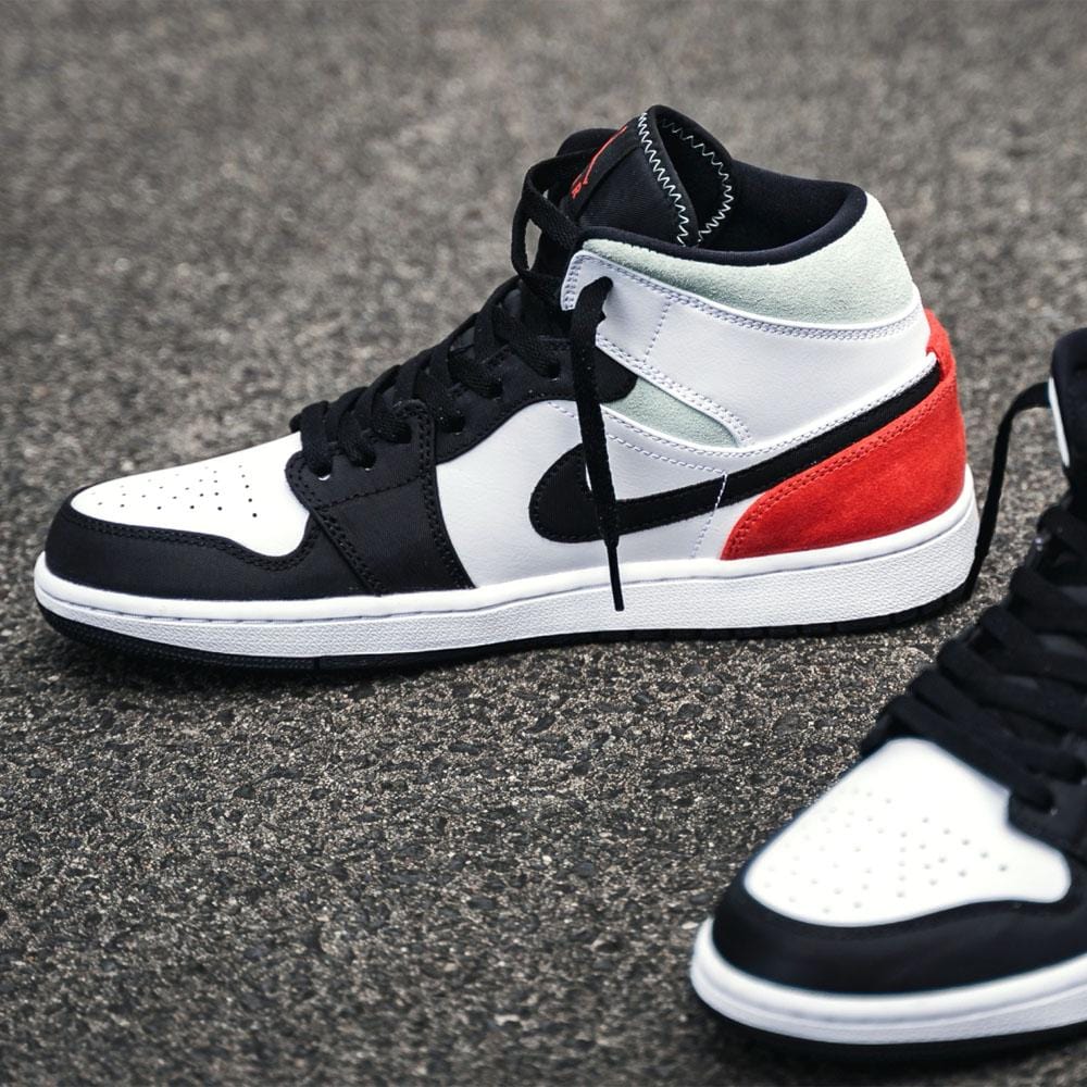 Air Jordan 1 Mid SE 'Union Black Toe'- Streetwear Fashion - ellesey.com