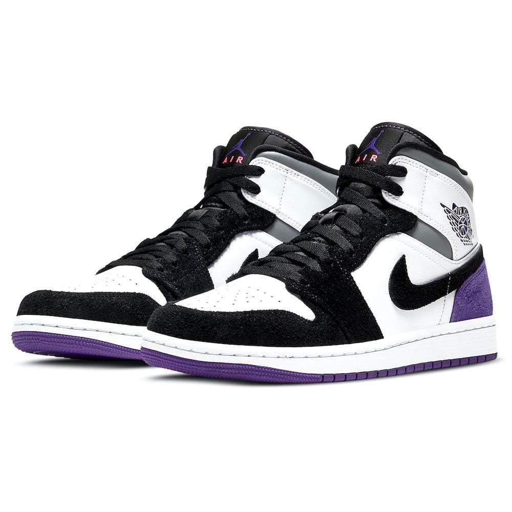 Air Jordan 1 Mid SE 'Varsity Purple'- Streetwear Fashion - ellesey.com