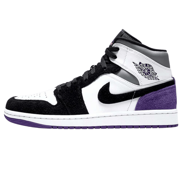 Air Jordan 1 Mid SE 'Varsity Purple'- Streetwear Fashion - ellesey.com