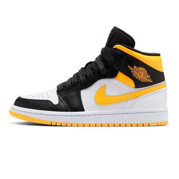 Air Jordan 1 Mid SE 'White Laser Orange' Wmns- Streetwear Fashion - ellesey.com