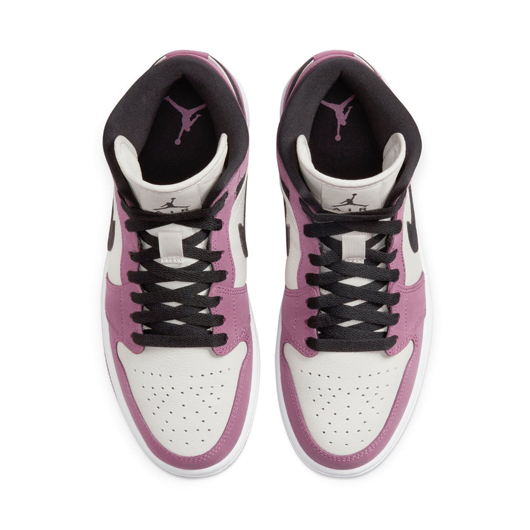 Air Jordan 1 Mid SE Wmns 'Berry Pink'- Streetwear Fashion - ellesey.com