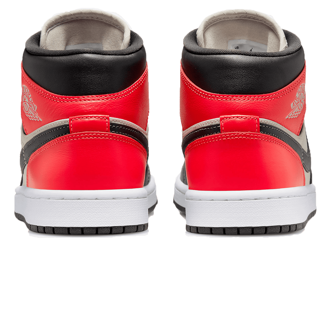 Air Jordan 1 Mid SE Wmns 'Newsprint'- Streetwear Fashion - ellesey.com