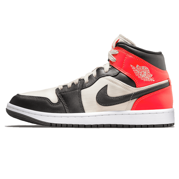 Air Jordan 1 Mid SE Wmns 'Newsprint'- Streetwear Fashion - ellesey.com