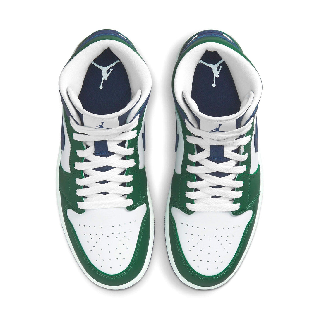 Air Jordan 1 Mid SE Wmns 'Noble Green'- Streetwear Fashion - ellesey.com