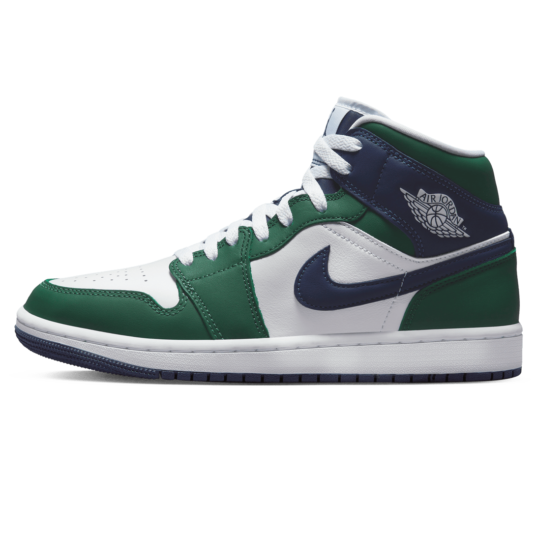 Air Jordan 1 Mid SE Wmns 'Noble Green'- Streetwear Fashion - ellesey.com