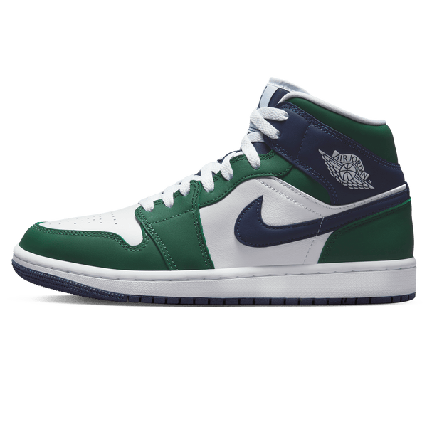 Air Jordan 1 Mid SE Wmns 'Noble Green'- Streetwear Fashion - ellesey.com