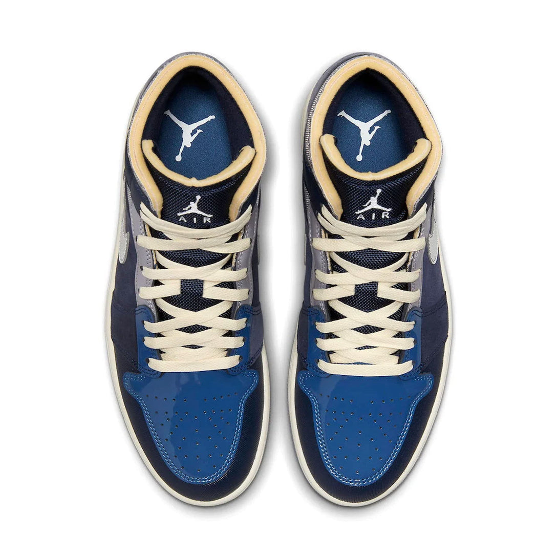 Air Jordan 1 Mid Se Craft 'Obsidian'- Streetwear Fashion - ellesey.com