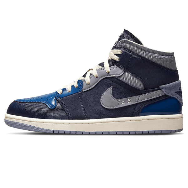 Air Jordan 1 Mid Se Craft 'Obsidian'- Streetwear Fashion - ellesey.com