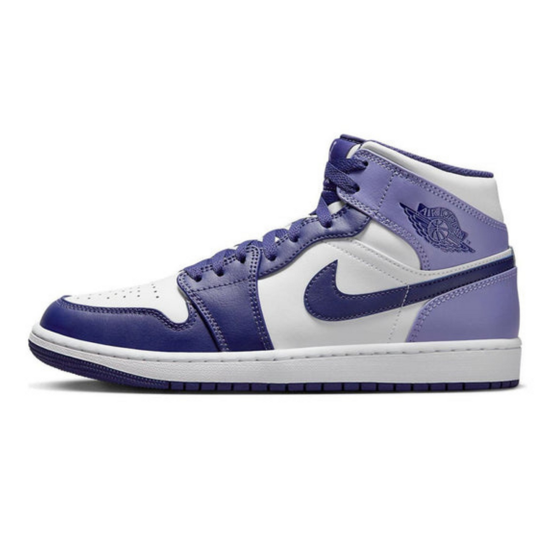 Air Jordan 1 Mid 'Sky J Purple'- Streetwear Fashion - ellesey.com