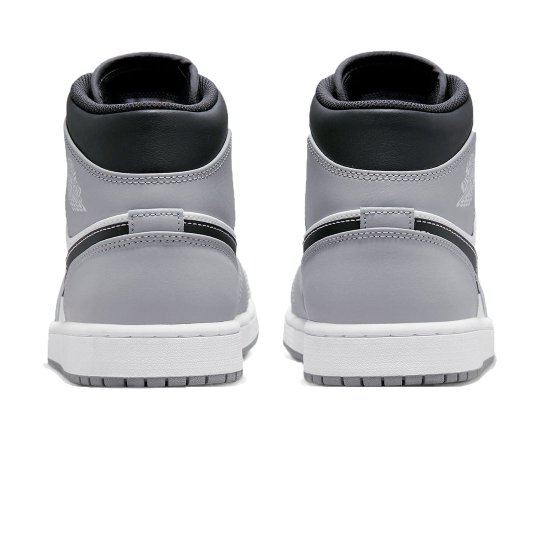 Air Jordan 1 Mid Smoke Grey Anthracite- Streetwear Fashion - ellesey.com