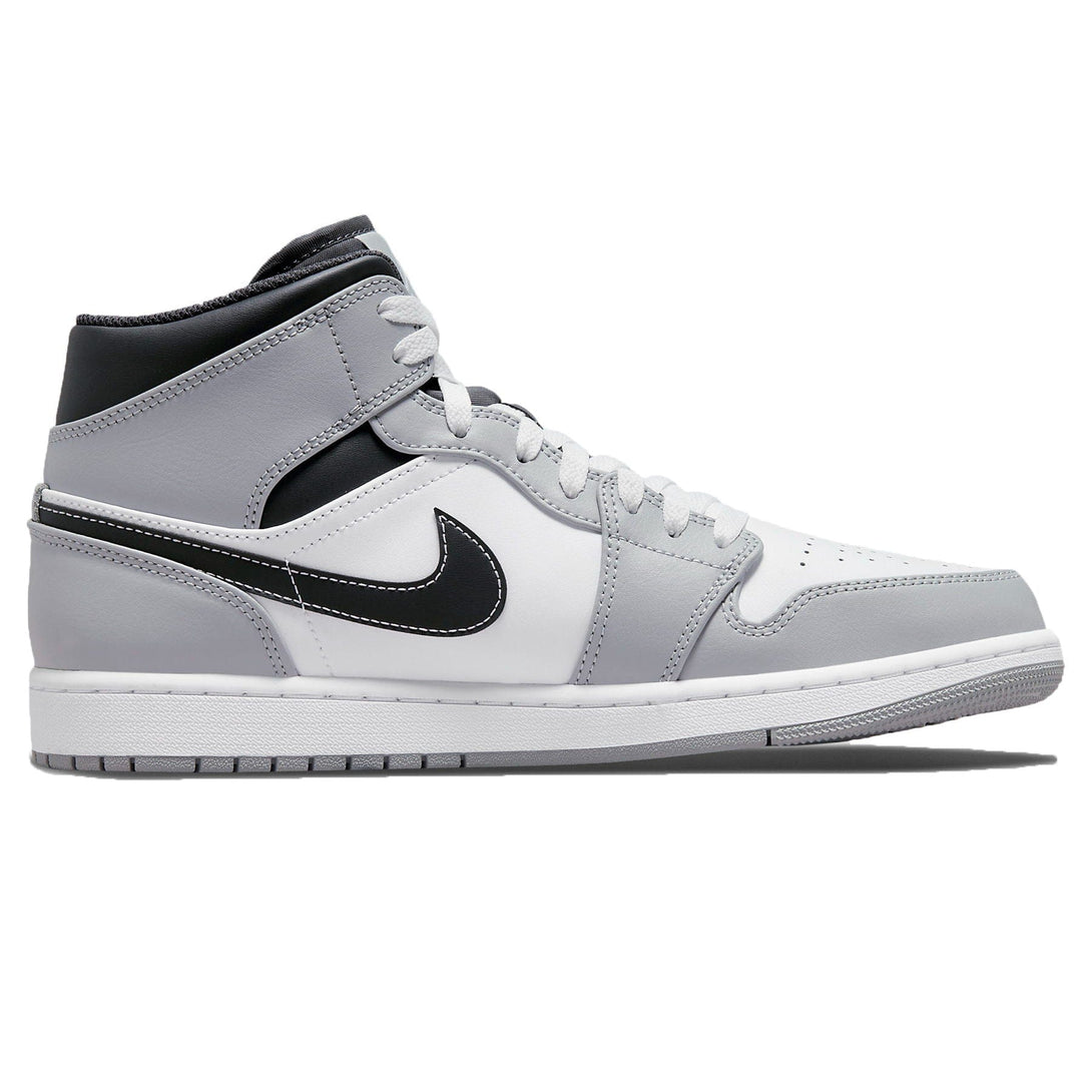 Air Jordan 1 Mid Smoke Grey Anthracite- Streetwear Fashion - ellesey.com