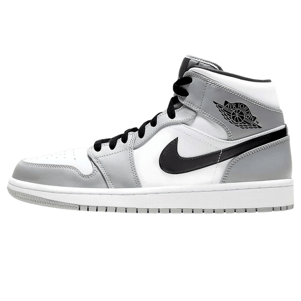 Air Jordan 1 Mid 'Smoke Grey'- Streetwear Fashion - ellesey.com