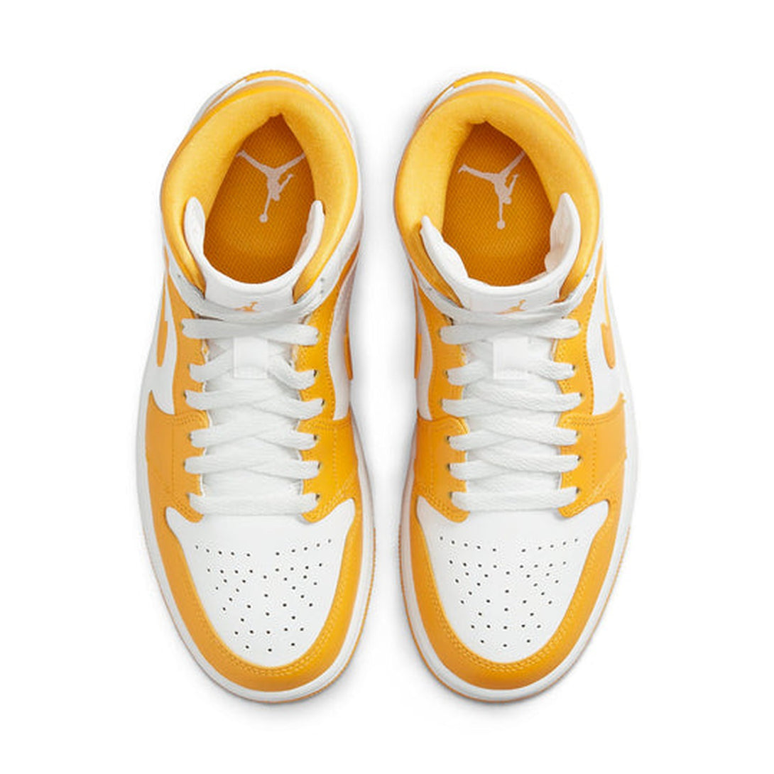 Air Jordan 1 Mid 'University Gold' Wmns- Streetwear Fashion - ellesey.com