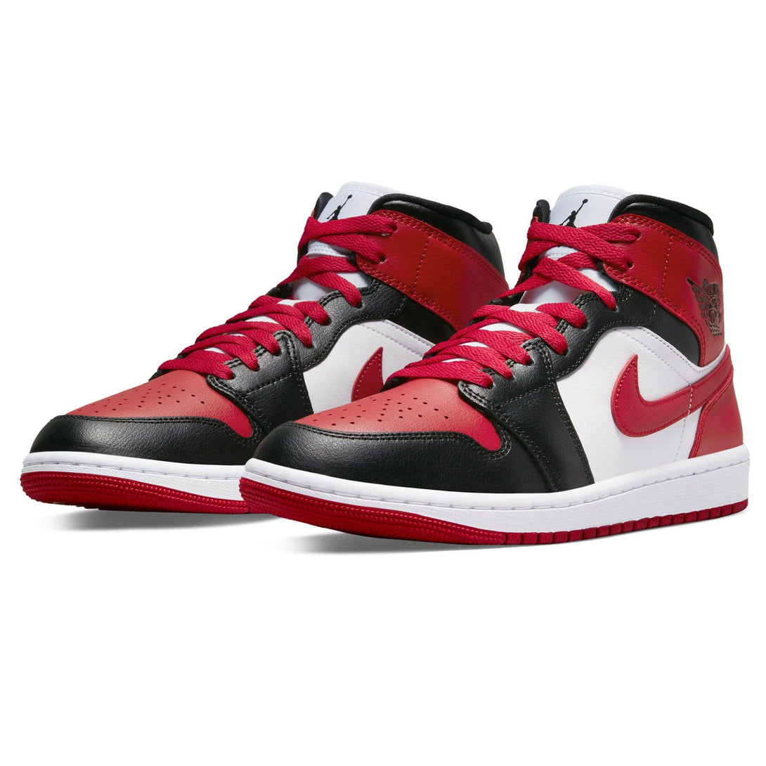 Air Jordan 1 Mid Wmns 'Alternate Bred Toe'- Streetwear Fashion - ellesey.com