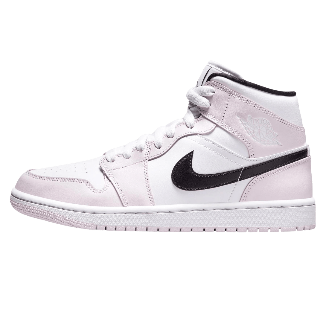 Air Jordan 1 Mid Wmns 'Barely Rose'- Streetwear Fashion - ellesey.com