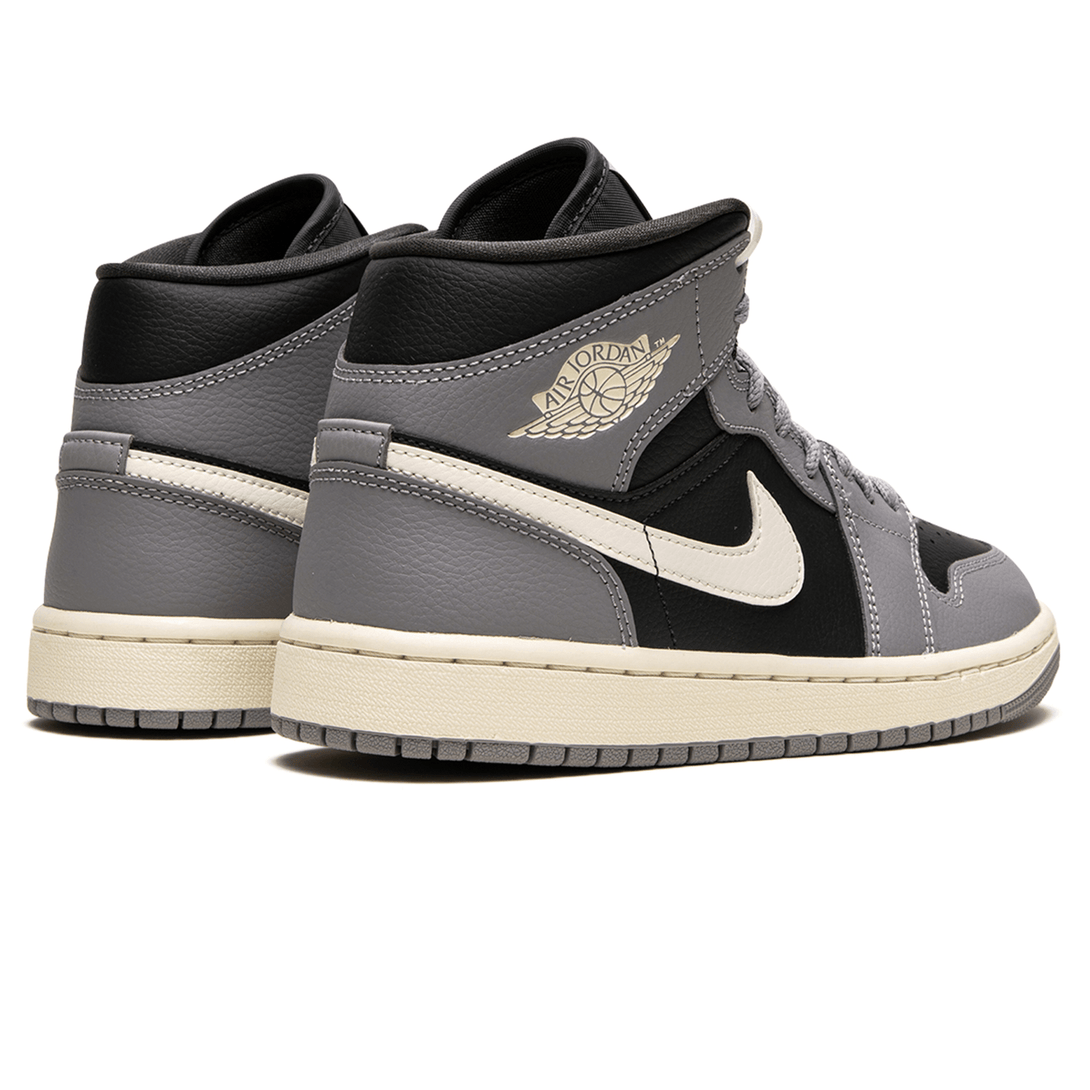 Air Jordan 1 Mid Wmns 'Cement Grey'- Streetwear Fashion - ellesey.com