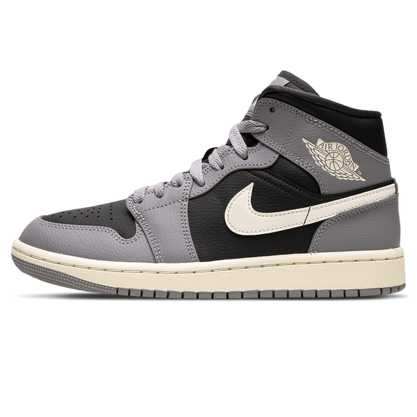 Air Jordan 1 Mid Wmns 'Cement Grey'- Streetwear Fashion - ellesey.com