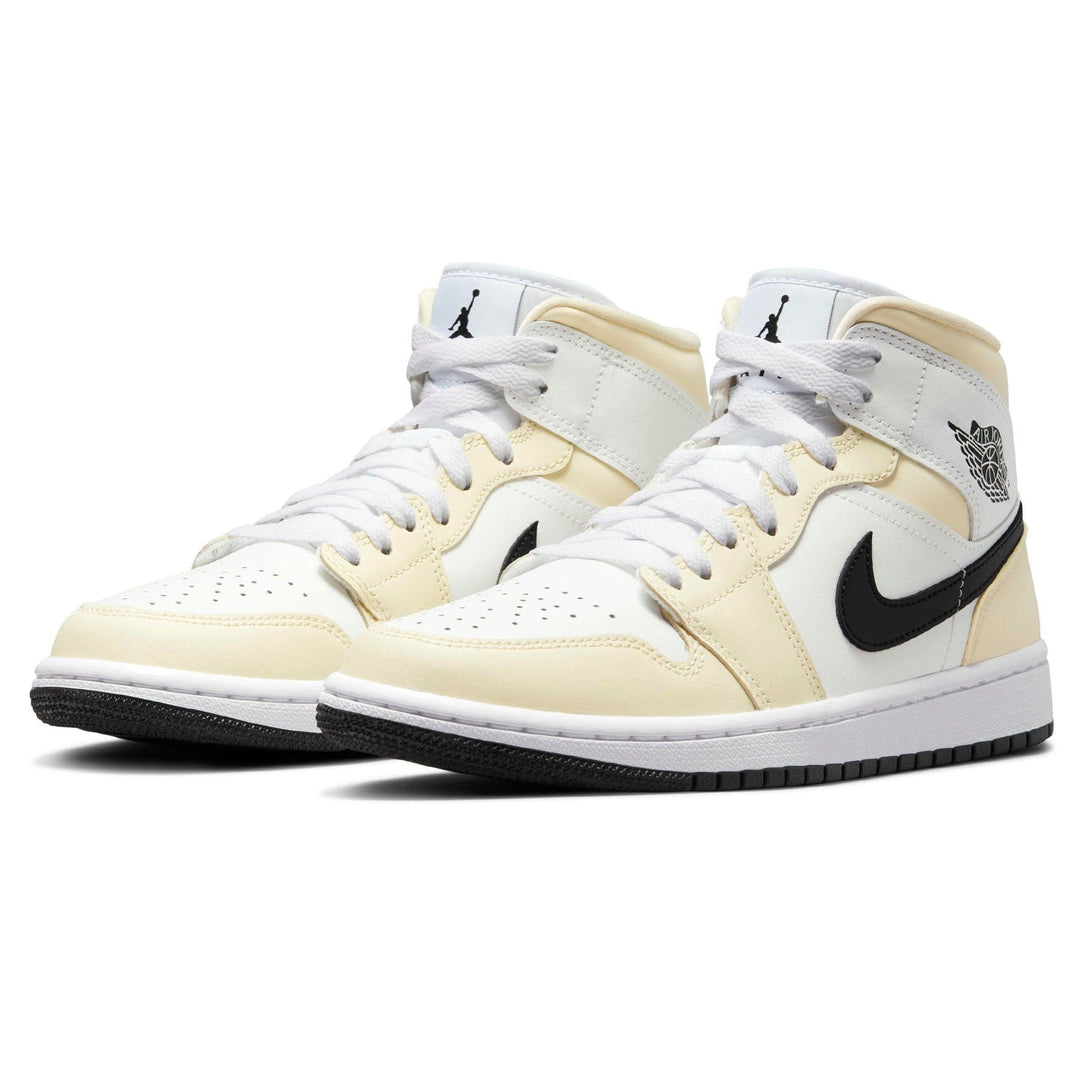 Air Jordan 1 Mid Wmns 'Coconut Milk'- Streetwear Fashion - ellesey.com