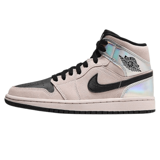 Air Jordan 1 Mid Wmns 'Iridescent'- Streetwear Fashion - ellesey.com