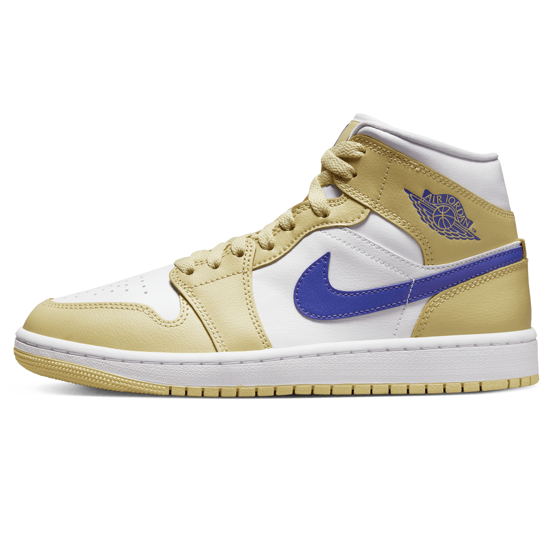 Air Jordan 1 Mid Wmns 'Lemon Wash'- Streetwear Fashion - ellesey.com