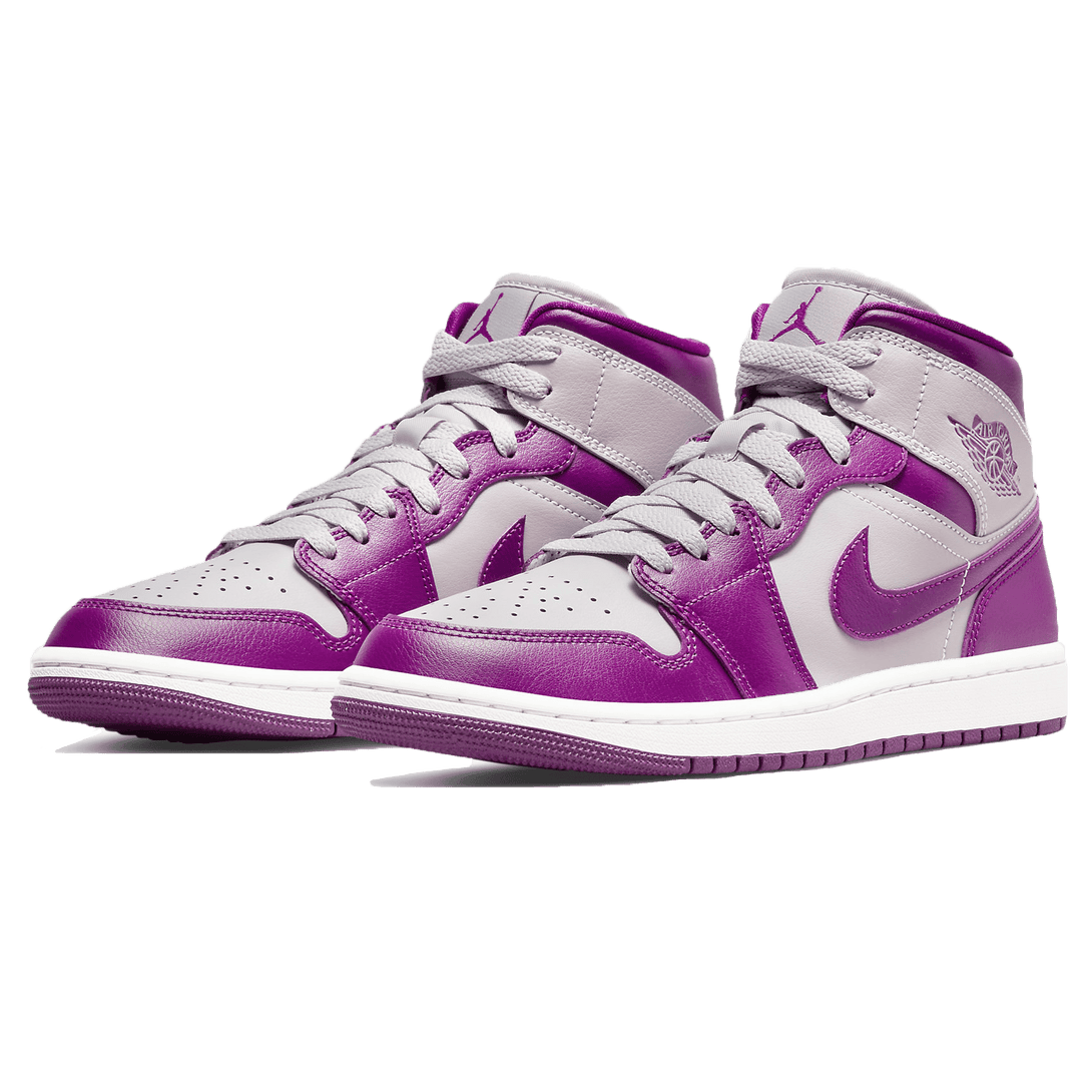 Air Jordan 1 Mid Wmns Magenta- Streetwear Fashion - ellesey.com