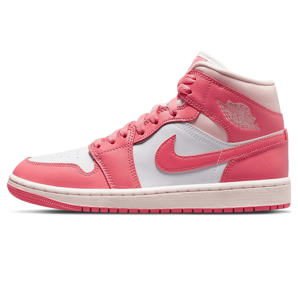 Air Jordan 1 Mid Wmns 'Strawberries and Cream'- Streetwear Fashion - ellesey.com