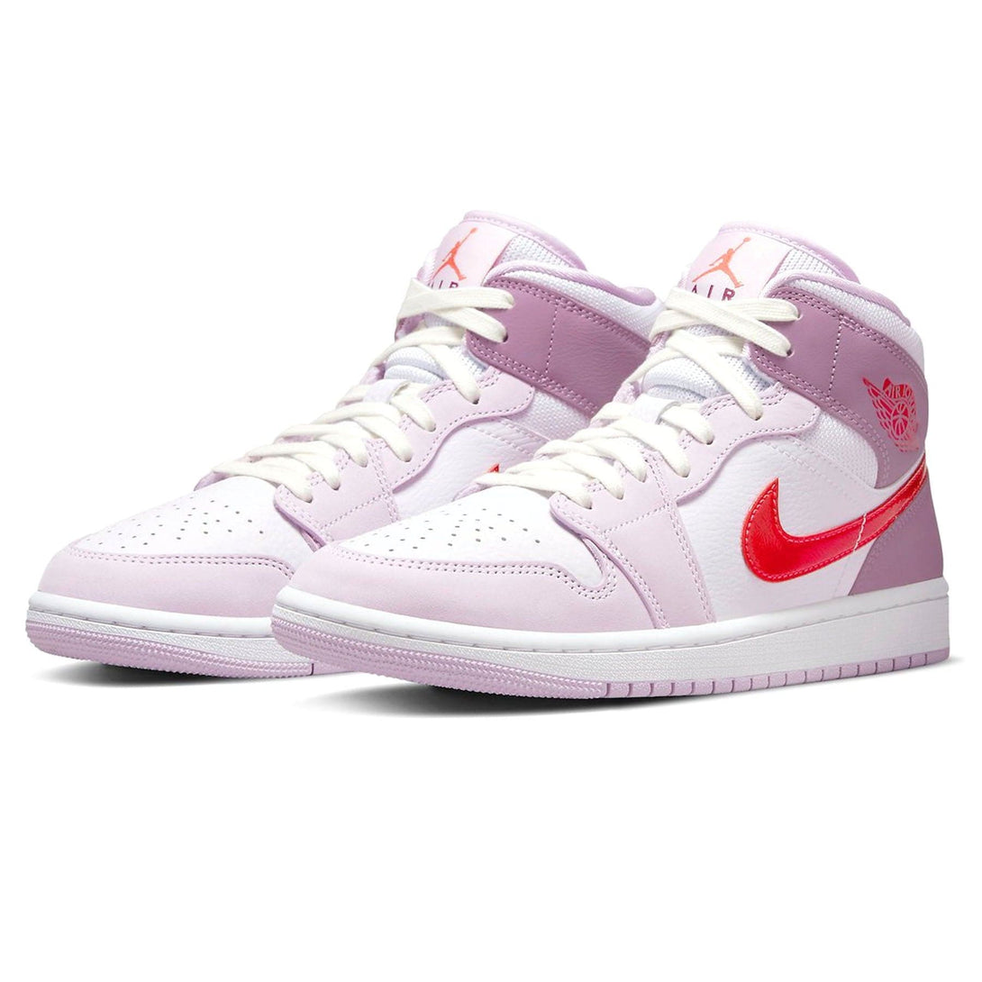 Air Jordan 1 Mid Wmns Valentine's Day- Streetwear Fashion - ellesey.com