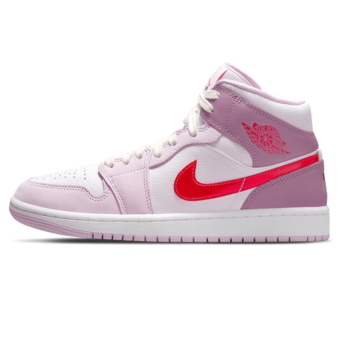 Air Jordan 1 Mid Wmns Valentine's Day- Streetwear Fashion - ellesey.com