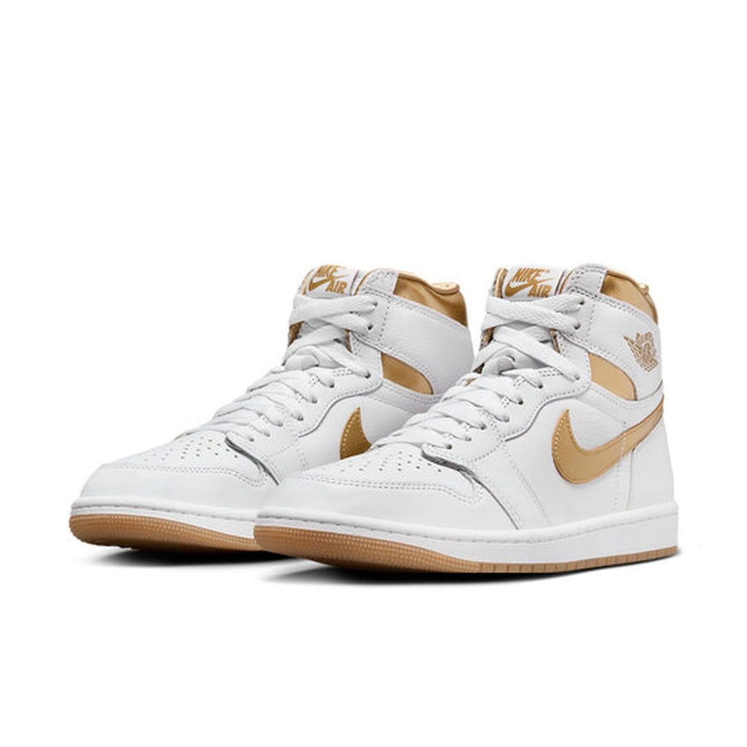 Air Jordan 1 OG 'White Metallic Gold' Wmns- Streetwear Fashion - ellesey.com