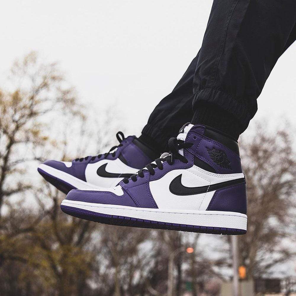 Air Jordan 1 Retro High OG 'Court Purple 2.0'- Streetwear Fashion - ellesey.com