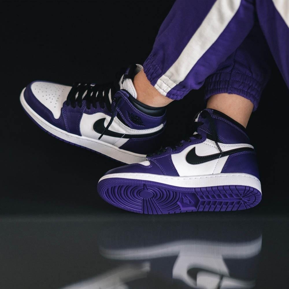 Air Jordan 1 Retro High OG GS 'Court Purple 2.0'- Streetwear Fashion - ellesey.com