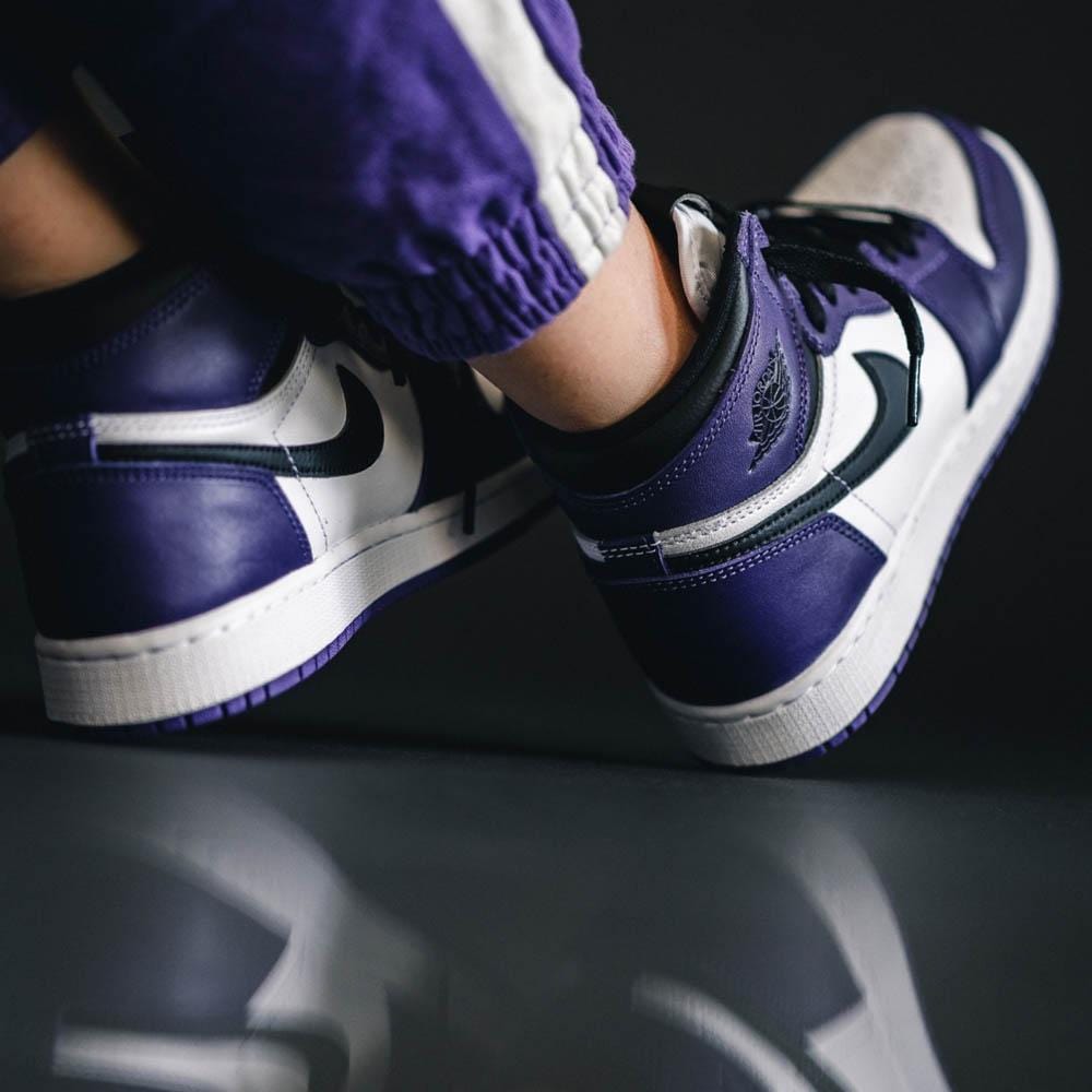 Air Jordan 1 Retro High OG GS 'Court Purple 2.0'- Streetwear Fashion - ellesey.com