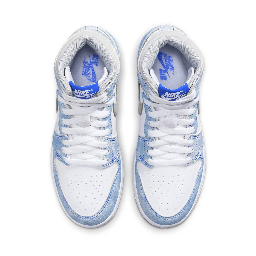 Air Jordan 1 Retro High OG GS 'Hyper Royal'- Streetwear Fashion - ellesey.com