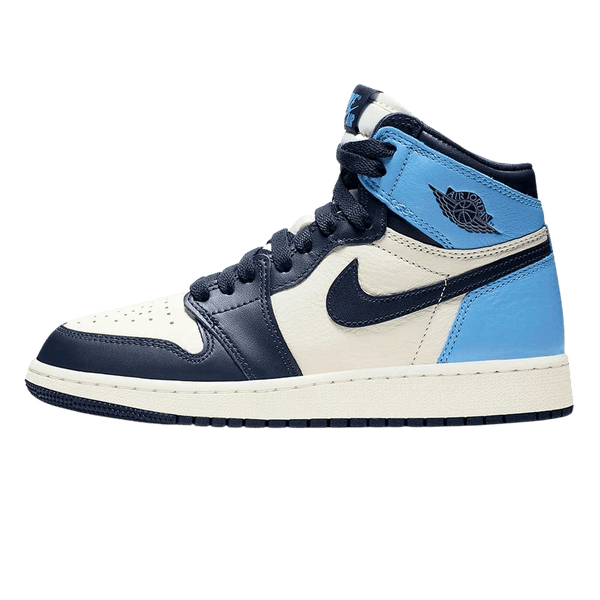 Air Jordan 1 Retro High OG GS 'Obsidian'- Streetwear Fashion - ellesey.com