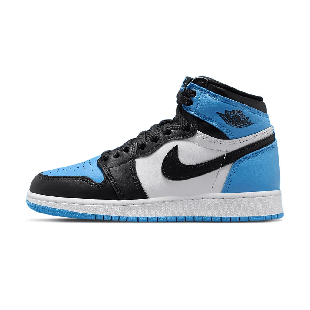 Air Jordan 1 Retro High OG GS 'UNC Toe'- Streetwear Fashion - ellesey.com