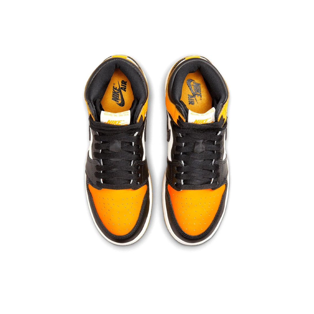 Air Jordan 1 Retro High OG GS 'Yellow Toe'- Streetwear Fashion - ellesey.com