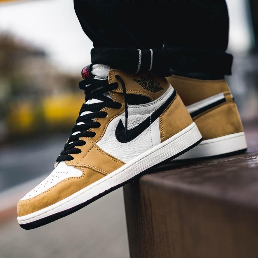 Air Jordan 1 Retro High OG 'Rookie of the Year'- Streetwear Fashion - ellesey.com