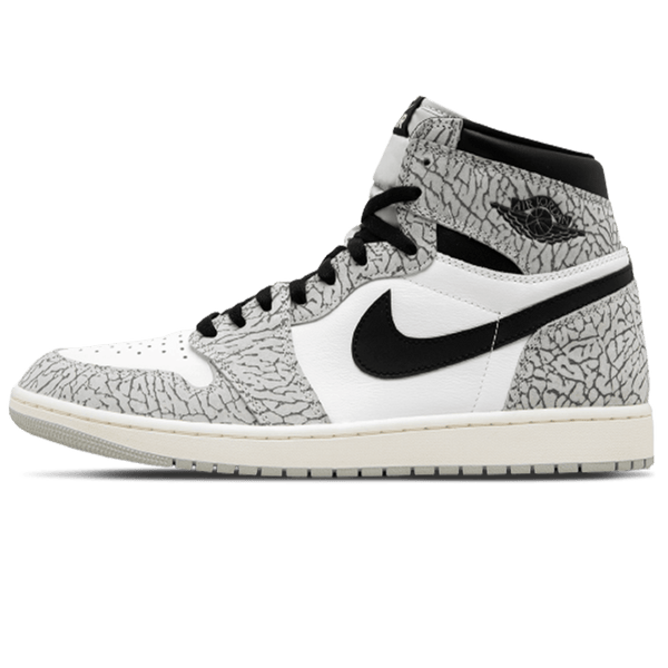 Air Jordan 1 Retro High OG 'White Cement'- Streetwear Fashion - ellesey.com